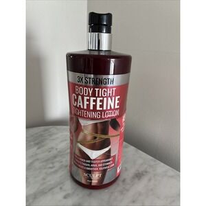Sculpt ~ Caffeine Thightening Lotion 32 fl oz ~ 3 x Strength